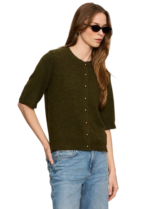 Short Sleeve Cardigan- Kalamata