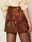 Heirloom Mini Skirt- Gold