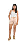 Ciella Belted Short- Porcelain