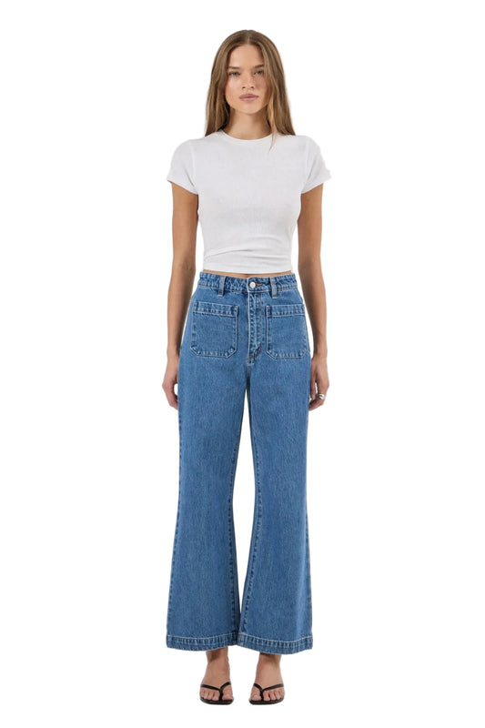 SailorDouble Pocket Jean- Ashley Blue