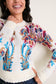 Arabesque Knit Sweater- Off White