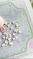 Pink Lilly Mahjong Mat