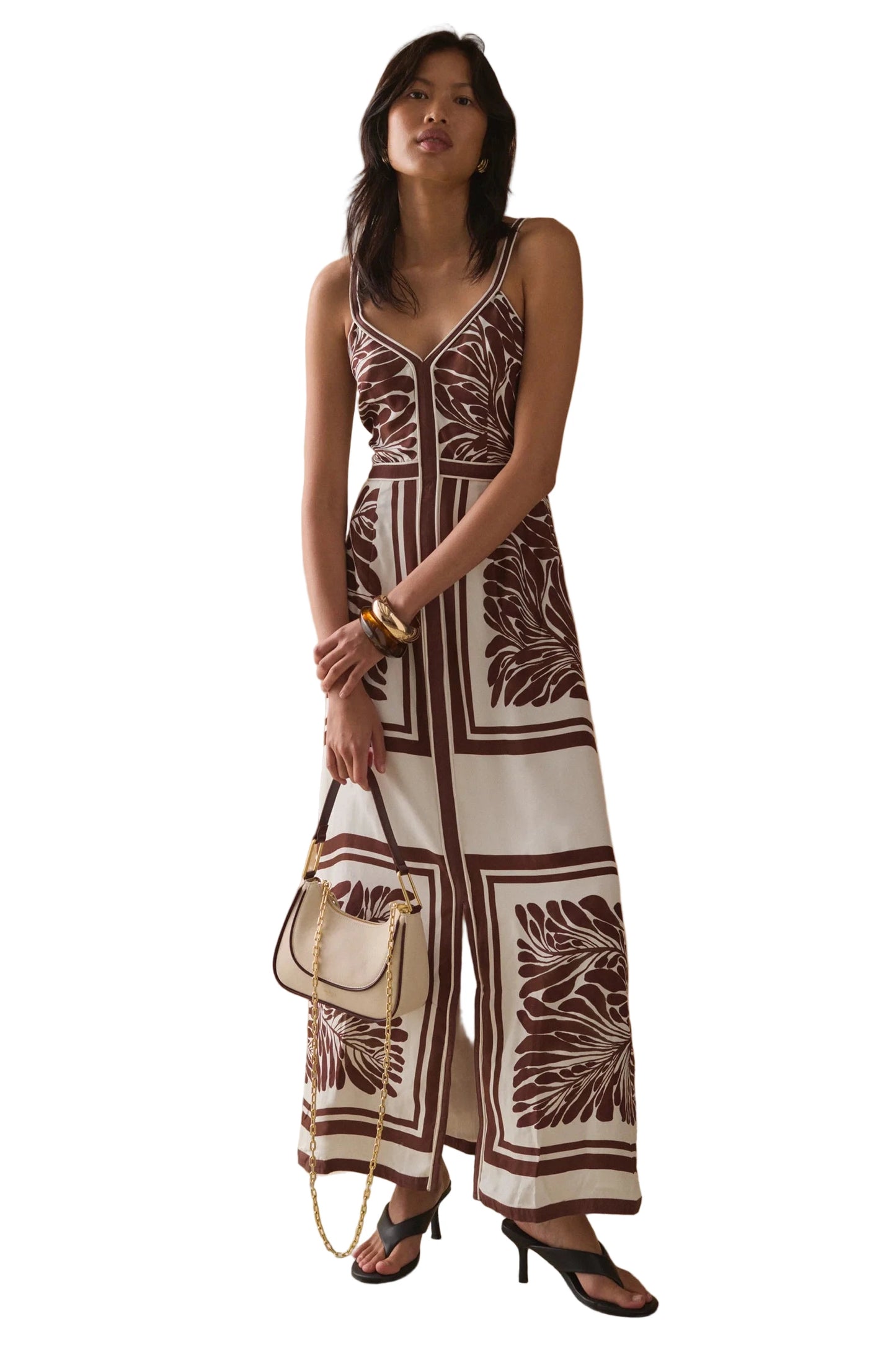 Annika Printed Maxi Dress
