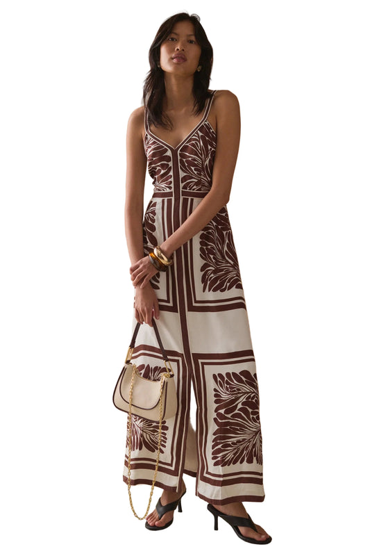 Annika Printed Maxi Dress