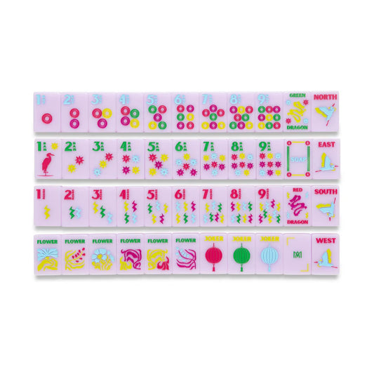 Signature Classic Mahjong Tiles- Lilac