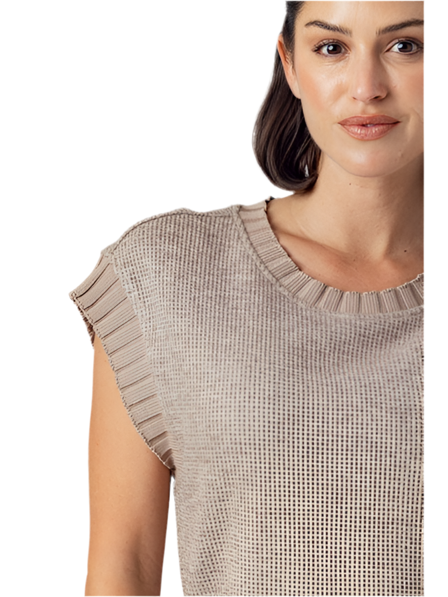 Thermal Maeve Top- Fawn