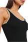 Estrella Ribbed Tank- Black