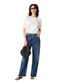 Alexis Raglan Puff Sleeve Top- White