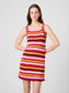 Motley striped Mini Dress