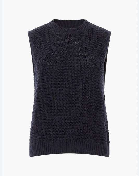 Manda Open Knit Vest