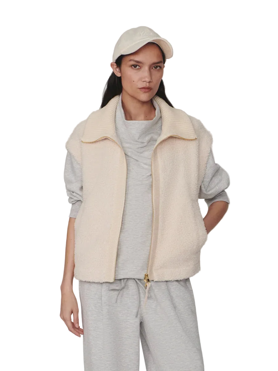 Dominic Sherpa Gilet- Sandshell