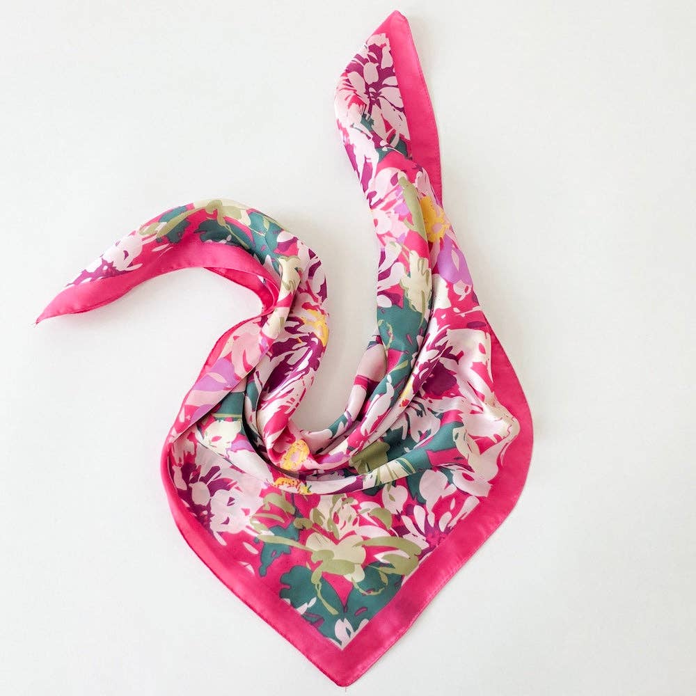Alice Square Scarf: Burke Block