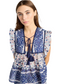 Chelsea Top- Navy Floral