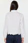 Embroidered Poplin Blouse- White