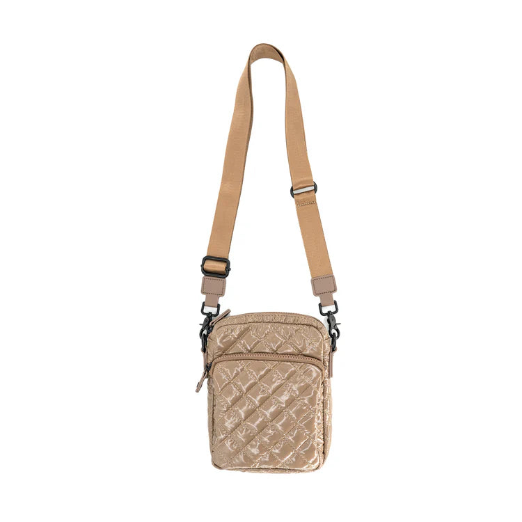 Nylon Quilted Crossbody