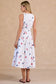 Star Printed Midi Dress