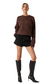 Jude Faux Suede Shorts- Black