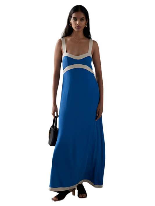 Amara Maxi Dress- Azul