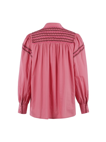 Saylor Long Sleeve Shirt- Rose