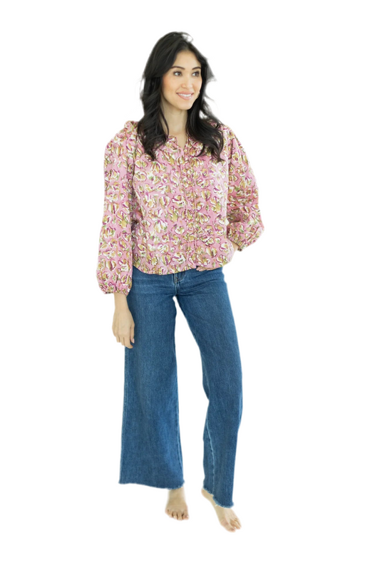 Aurelia Blouse- Azalea