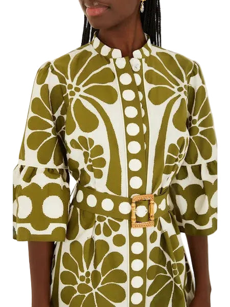 Palermo Mini Dress-Green