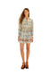 Off-White Stitched Garden Mini Dress