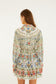 Off-White Stitched Garden Mini Dress
