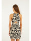 Seashell Serenade Diamond Cut Out Mini Dress