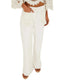 Twill Pant with Fringe Pockets
