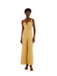 Flowered Jumpsuit- Sand