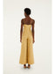 Flowered Jumpsuit- Sand