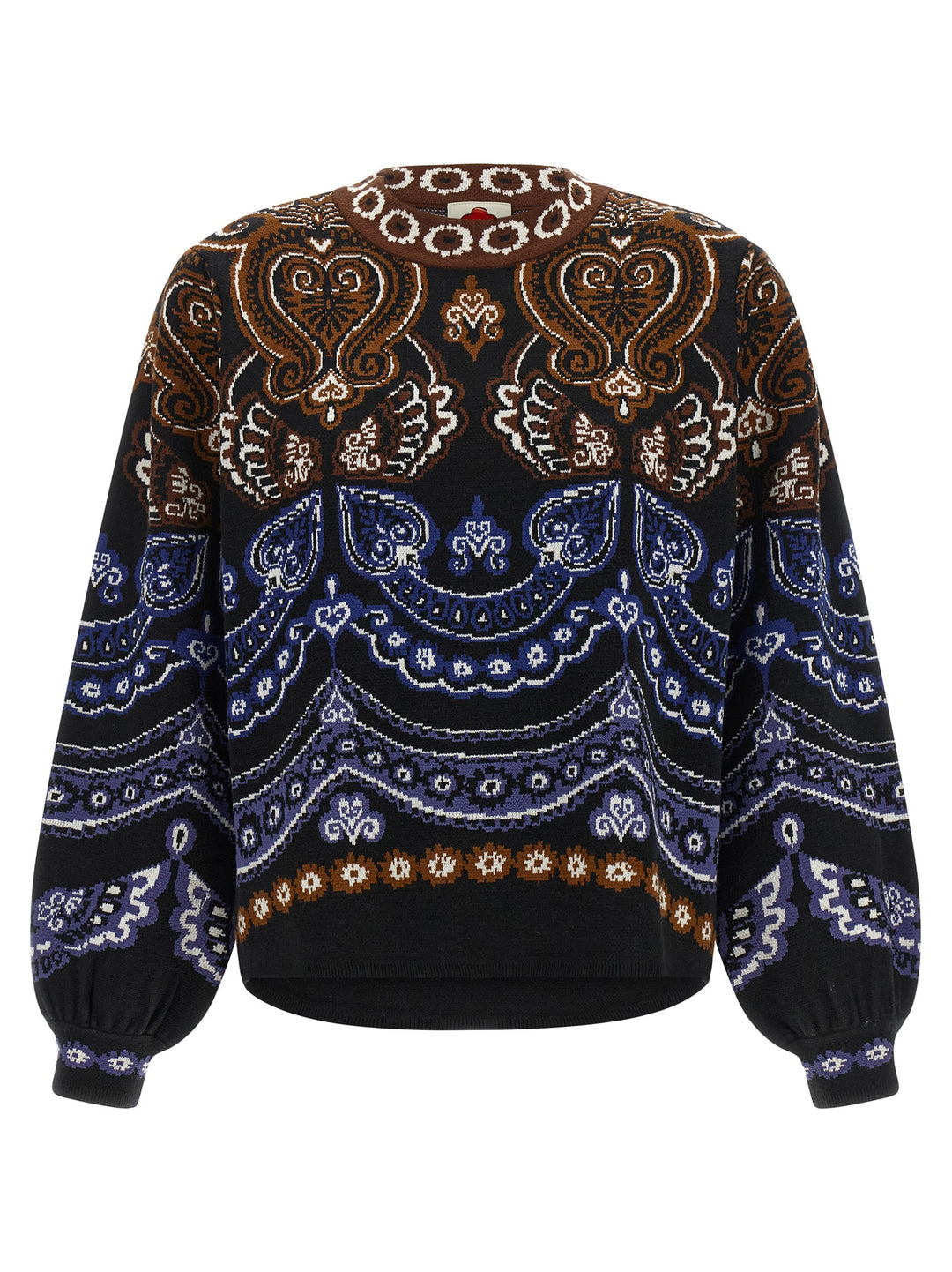 Nicole Knit Sweater- Brown