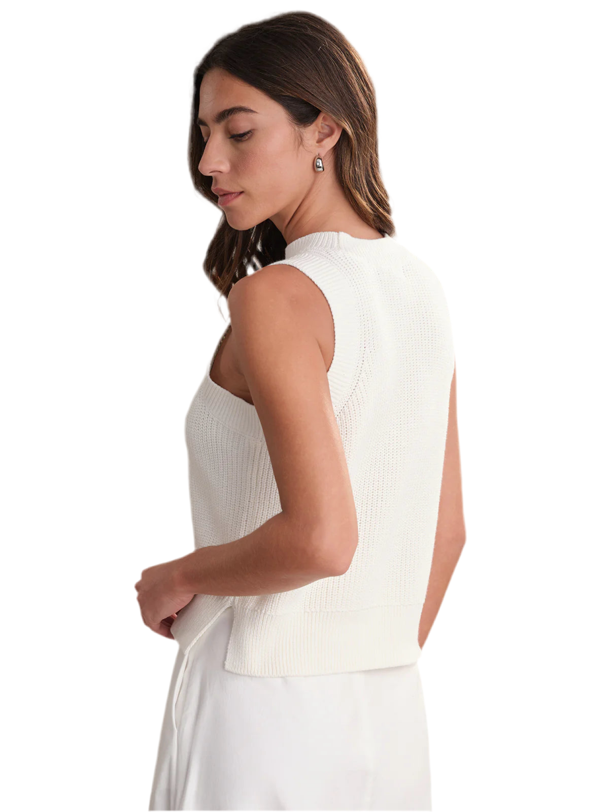 Demi high Neck Crew Tank
