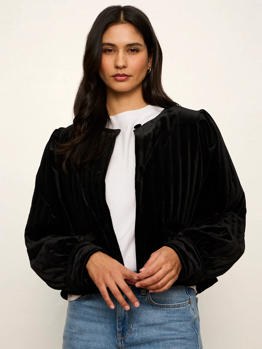 Pepper Velvet Jacket- Black