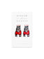 Bulldawg Acrylic Earrings
