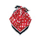 Tailgate Check Scarf- Red/Black