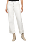 Luna Cuffed Denim Pant- Bleached White