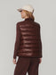 Cowlyn Short Boxy Gilet- Brown Stone
