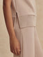 Conall Button Tank- Mushroom