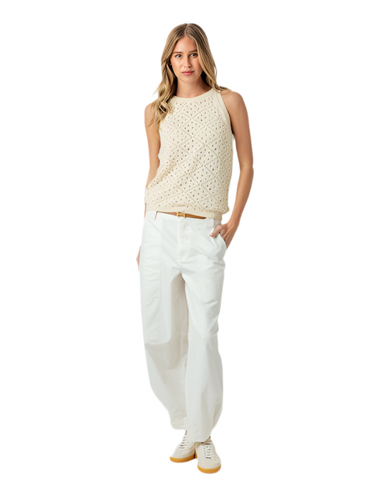 Twill Sawyer Pant- Bone