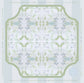 Blue Hydrangea Mahjong Mat