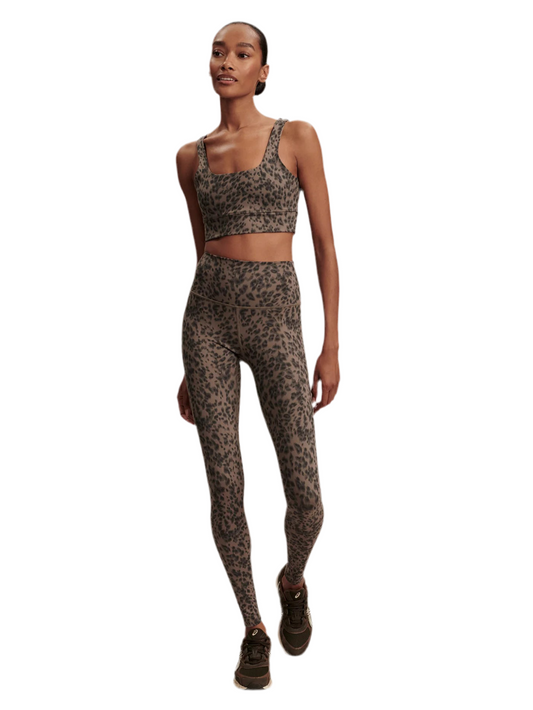 FreeSoft High rise Legging 25"- Brown Cheetah