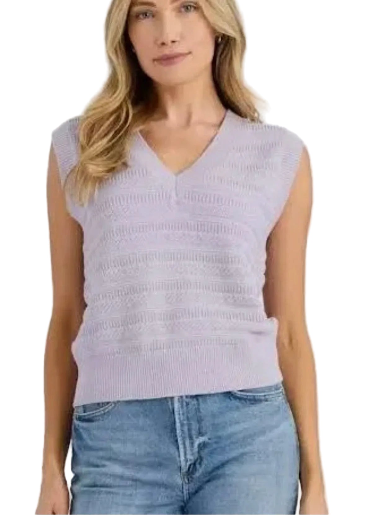 Shea Vest- Lilac