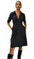 Mavis Denim Dress- Washed Black