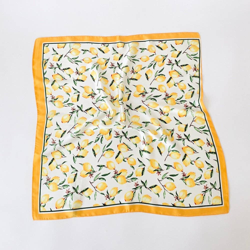 Alice Square Scarf: Small Paisley