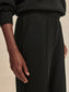 Wide Leg Pant 28"- Black