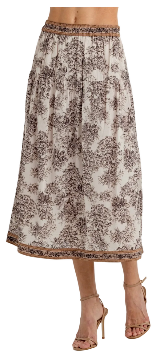 Paisley Maxi Skirt