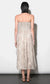 Valarie Smocked Midi Dress- Taupe