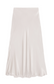 Anya Silky Midi Skirt- Ivory