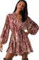 Marisela Dress- Rust